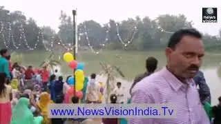 Chat Pooja Ceremony News Vision India Uttar Pradesh