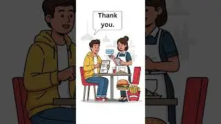 How to Order Food in English 🍔 | Easy Restaurant Conversation for Beginners