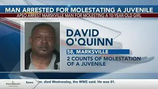Marksville man accused molesting 10-year-old girl