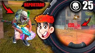 ME HAGO PASAR POR UN HACKER HEROICO EN FREE FIRE Y ME REPORTAN EN ESTA PARTIDA | TheDonato
