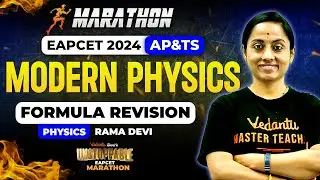 Complete Formula Revision | Modern Physics Class 12 | AP & TS | EAPCET 2024 🔥