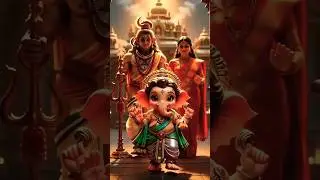 Cute Lord Ganesha idol walk 🥰 | Ganpati Bappa Morya Entry 🙏 Ganesh ji bhakti status #shorts #krishna