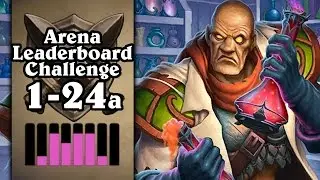 Hearthstone: Arena Leaderboard Challenge 1-24 - Kooky Dragon Rogue - Part 1