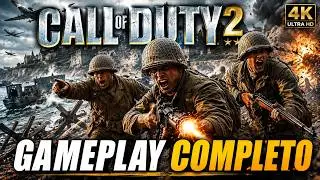 CALL OF DUTY 2 Gameplay Completo Sin Comentarios | Full Game Walkthrough [4K 60FPS PC ULTRA]