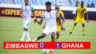 ZIMBABWE 0: 1 GHANA || FIFA 2022 WORLD CUP QUALIFIERS : WATCH THOMAS PARTEY MASTER CLASS FREE KICK