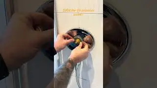 Shower valve replacement- easy money #plumbing #diyplumbing #plumber