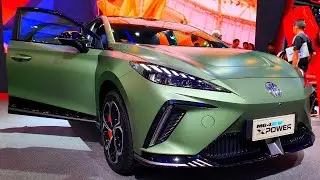 New 2024 MG4 EV XPower (Racing Green) - Stylish Crossover SUV! Interior and Exterior walkaround