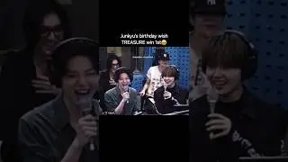 #JUNKYU's birthday wish: #TREASURE win 1st🥹 We'll make it happen dear😭 #트레저 #PARADISE #kpop #shorts