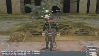 Nyzul Isle F80 - Cerberus fight - Askar Korazin drop - FFXI Bismarck avi