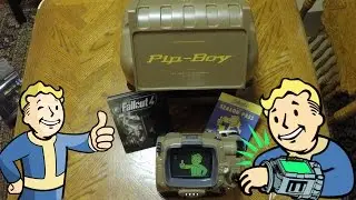 Fallout 4 Pip Boy Edition Unboxing Pocket Guide, Vault Tec Perk Poster - Biki Unboxing