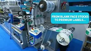 GT368WSSHSJRH: the world's most complete printing, embellishing and converting machine for labels