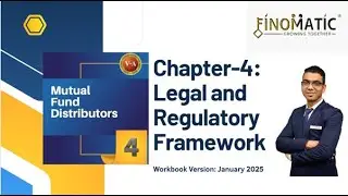 NISM VA Mutual Fund Ch- 4- Legal and Regulatory Framework | 2025 - New Syllabus|#nism5a #nismexams