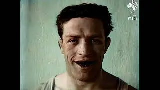 Ted Lewis vs Georges Carpentier - Fightbuild-up Colorized