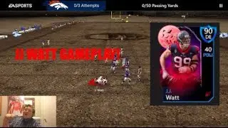 MOST FEARED: 90 DE JJ WATT GAMEPLAY! (Madden Mobile 20)
