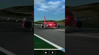 🇬🇱 #Takeoff Air Greenland Airbus A330-300 At kangerlussu In #Airport In #rfs #aviation