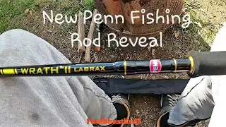 My New Penn Wrath II Labrax Spinning Rod- High Quality Fishing Rod!❤📺🎣