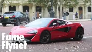 Anthony Hopkins Drives Sports Cars On The Set Of Transformers The Last Knight In London