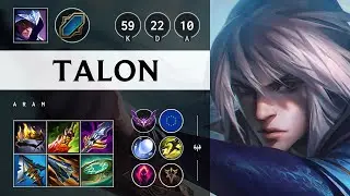 Talon ARAM - EUW Master Patch 25.20