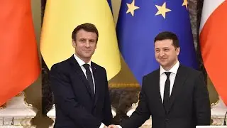 Ukraine War: Zelenskyy discusses Black Sea grain corridor with Macron ahead of Putin-Erdogan summit