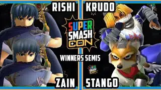 SSC 2022 Winners Semis - Rishi & Zain Vs. Krudo & Stango - Smash Melee Tournament