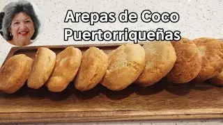 Arepas de Coco Puertorriqueñas