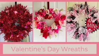 6 DIY Valentine's Day Wreaths & Door Hanger Decor