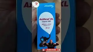 Azithral xl liquid 200 | Azithral xl 200 syrup uses  #azithromycin #antibiotics #pharmacy