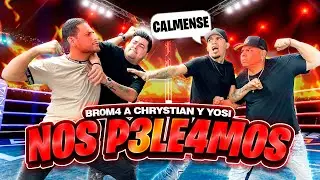 ME ENFADE DEL POLITENIS Y ME TRENZO CON EL FRENTE A MIS AMIGOS