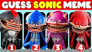 Guess Who&rsquo;s Dancing😎✨Guess Sonic Meme 💙The Hedgehog 3 , Shin Sonic, Squid Game.