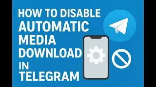 Как отключить автоматическую загрузку медиафайлов в Telegram