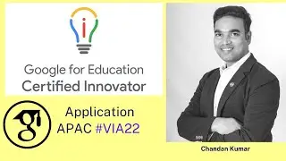 Google for Education Certified Innovator Application #VIA22 APAC