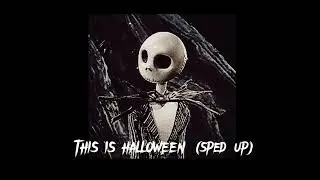 this is Halloween (sped up/nightcore)