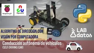 Proyecto de visión por computadora: Coche autónomo con Raspberry Pi y OpenCV.