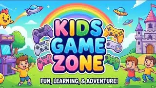 Build an Excavator! Learn Truck Parts &Construction for Kids | Kids Game Zone