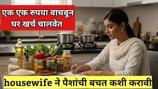How to Save Money | Daily Money Saving Tips in Marathi for Homemakers | Housewife Motivation 