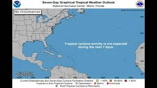 NHC. Tropical Weather Outlook. Atlantic Latest 7-Day Update. 2025-11-03 07:00h (UTC-6).