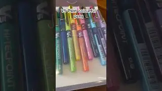 V5 colourful pens pilot