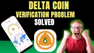 Delta Coin Registration Simplified || Verification Problem Solved