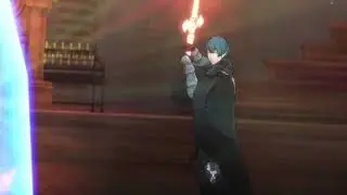 Fire Emblem Three Houses Byleth Receives Sword of the Creator Family Gaming Night Nintendo Switch