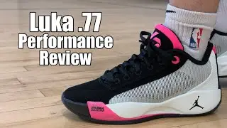 LUKA DONCIC'S BUDGET SHOE IS A BEAST? JORDAN BRAND LUKA .77 PERFORMANCE REVIEW!