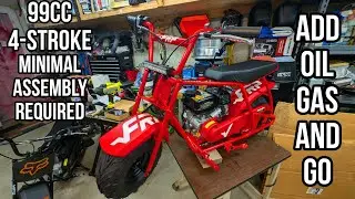 НОВЫЙ FRP 99 куб. см 4-тактный двигатель OHV мини-байк