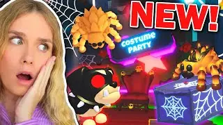 *NEW* SPIDER BOX, HAUNTED DOG And COSTUME PARTY In Adopt Me..