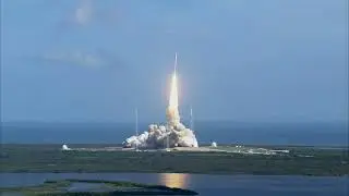 Ares 1-X Test Rocket Launches