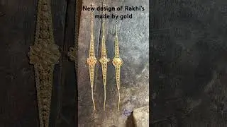 Gold Rakhi&rsquo;s #stylishjewellery #gold #mpjewellers #trending #weddingaccessories #viral
