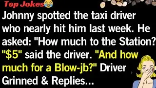 😂 Joke of the Day! A Clever Ride With a Silent Victory #jokesvideo