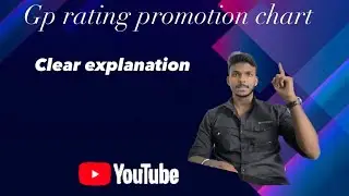 Gp rating promotion chart