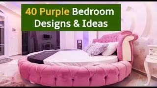 40 Purple Bedroom Designs & Ideas For Small, Bigger and Luxurious Homes