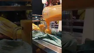 Enjoying Fresh Papaya Juice 🥭 | Healthy Drink | Short Vlog #Shorts #vlog #juice