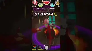 Mine Survival Boss fight #minesurvival #gaming #boss #wormszone