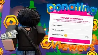 🔴 Donating Robux To Viewers! 💸 Pls Donate 🌊 TTS Gifts